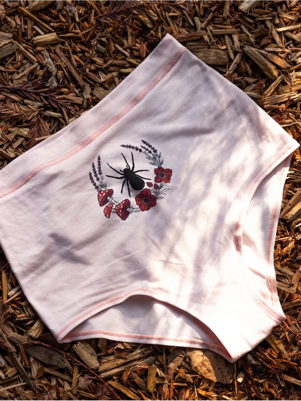 Pink Widow Purusha People High Waisted Organic Brief BRAND NEW WITHOUT TAGS